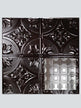 Metal Ceiling Tiles | Pattern 120 | Sixteen Mini Squares - Mirror Black - Metal Ceiling Express