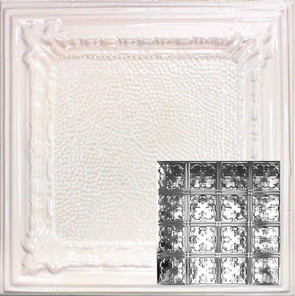 Metal Ceiling Tiles | Pattern 121 | African Barbary - Almond - Metal Ceiling Express