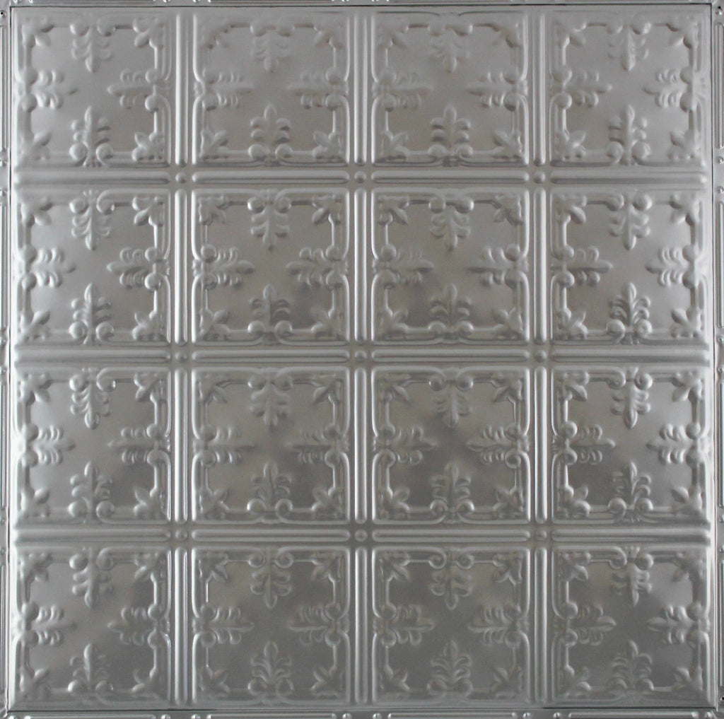 Metal Ceiling Tiles | Pattern 121 | African Barbary - Gun Metal Grey - Metal Ceiling Express