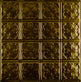 Metal Ceiling Tiles | Pattern 121 | African Barbary - Umber Bronze - Metal Ceiling Express