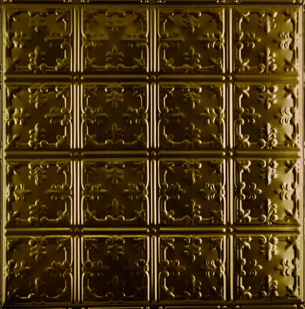Metal Ceiling Tiles | Pattern 121 | African Barbary - Umber Bronze - Metal Ceiling Express