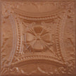 Metal Ceiling Tiles | Pattern 122 | Embossed Knight - Classic Copper - Metal Ceiling Express