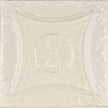Metal Ceiling Tiles | Pattern 122 | Embossed Knight - Cream - Metal Ceiling Express