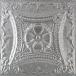Metal Ceiling Tiles | Pattern 122 | Embossed Knight - Gun Metal Grey - Metal Ceiling Express