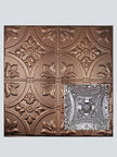 Metal Ceiling Tiles | Pattern 122 | Embossed Knight - Penny Vein - Metal Ceiling Express