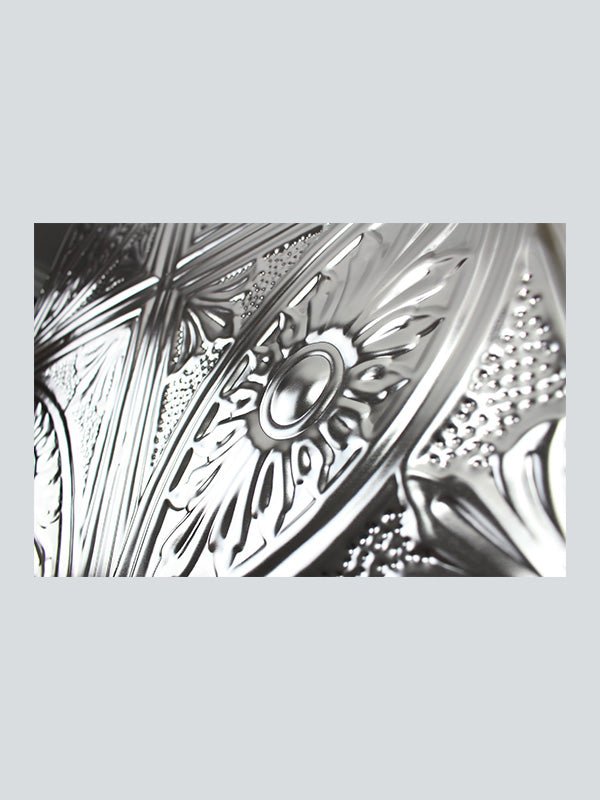 Metal Ceiling Tiles | Pattern 124 ForeverEyes | Color: Two Sided Clear Coat | Size: 24" x 24" - Wall & Ceiling Tiles - Metal Ceiling Express