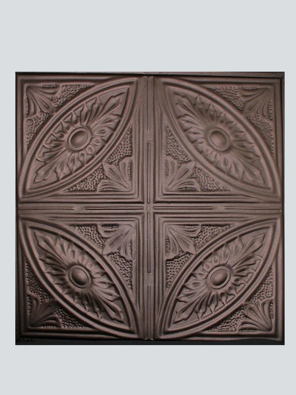 Metal Ceiling Tiles | Pattern 124 | Forever Eyes - Oil-Rubbed Bronze - Metal Ceiling Express