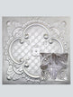 Metal Ceiling Tiles | Pattern 124 | Forever Eyes - Silver - Metal Ceiling Express