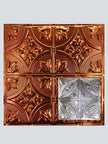 Metal Ceiling Tiles | Pattern 124 | Forever Eyes - Transparent Copper - Metal Ceiling Express