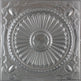 Metal Ceiling Tiles | Pattern 126 | Roman Medallion - Gun Metal Grey - Metal Ceiling Express