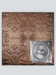 Metal Ceiling Tiles | Pattern 126 | Roman Medallion - Penny Vein - Metal Ceiling Express