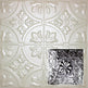 Metal Ceiling Tiles | Pattern 129 | Artisan Medallion - Antique White - Metal Ceiling Express