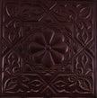 Metal Ceiling Tiles | Pattern 129 | Artisan Medallion - Maple Bronze - Metal Ceiling Express
