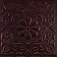 Metal Ceiling Tiles | Pattern 129 | Artisan Medallion - Maple Bronze - Metal Ceiling Express