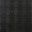 Metal Ceiling Tiles | Pattern 130 | Sixteen Flowers - Matte Black - Metal Ceiling Express