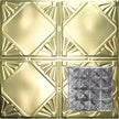Metal Ceiling Tiles | Pattern 131 | Sixteen Diamonds - Antique Clear - Metal Ceiling Express