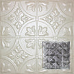 Metal Ceiling Tiles | Pattern 131 | Sixteen Diamonds - Antique White - Metal Ceiling Express