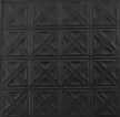 Metal Ceiling Tiles | Pattern 131 | Sixteen Diamonds - Matte Black - Metal Ceiling Express