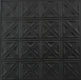 Metal Ceiling Tiles | Pattern 131 | Sixteen Diamonds - Matte Black - Metal Ceiling Express