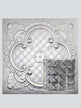 Metal Ceiling Tiles | Pattern 131 | Sixteen Diamonds - Silver - Metal Ceiling Express