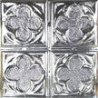 Metal Ceiling Tiles | Pattern 134 | Four Leaf Clover - Metal Ceiling Express