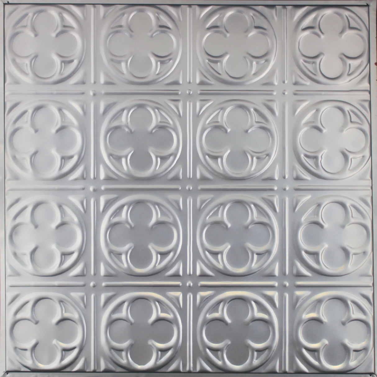 Metal Ceiling Tiles | Pattern 135 | Sixteen Mini Clovers - Aluminum - Metal Ceiling Express