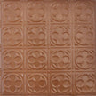 Metal Ceiling Tiles | Pattern 135 | Sixteen Mini Clovers - Classic Copper - Metal Ceiling Express