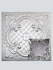 Metal Ceiling Tiles | Pattern 136 | Pebble Renaissance - Silver - Metal Ceiling Express