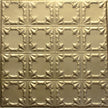 Metal Ceiling Tiles | Pattern 137 | Gothic Prominence - Antique Brass - Metal Ceiling Express