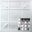 Metal Ceiling Tiles | Pattern 137 | Gothic Prominence - Arctic Shimmer - Metal Ceiling Express