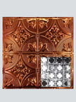 Metal Ceiling Tiles | Pattern 137 | Gothic Prominence - Transparent Copper - Metal Ceiling Express