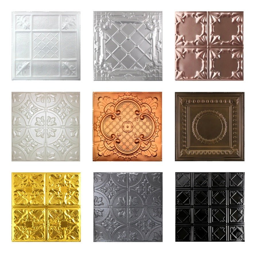 Sample Color Pack | 1-5 Colors - Metal Ceiling Express