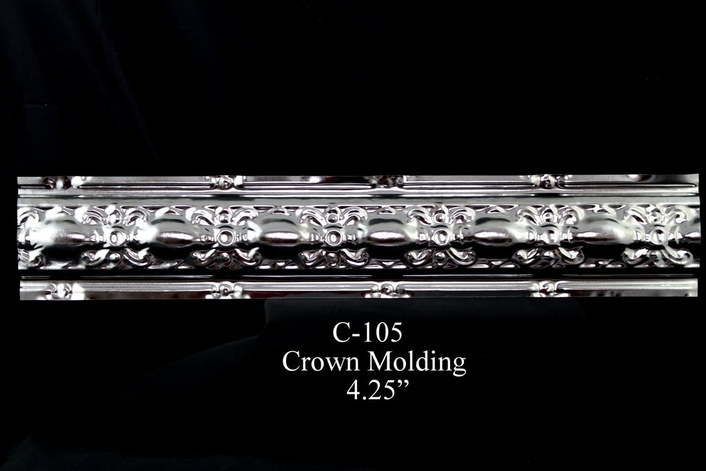 Crown Molding | Pattern: C105 - Wall & Ceiling Tiles - Metal Ceiling Express