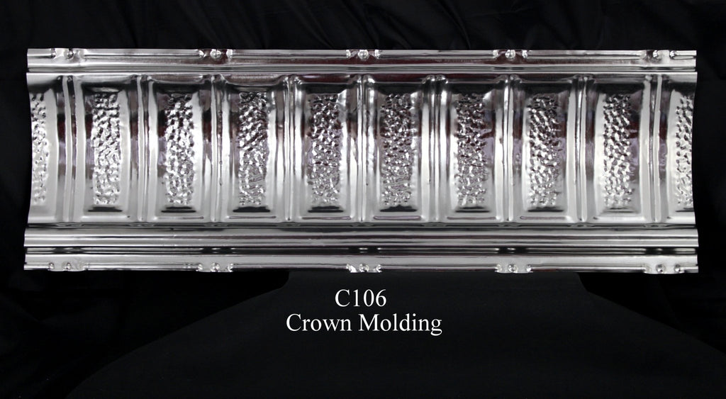 Crown Molding | Pattern: C106 - Wall & Ceiling Tiles - Metal Ceiling Express