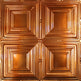 Metal Ceiling Tiles I Pattern 101 | Color: Transparent Copper - Wall & Ceiling Tiles - Metal Ceiling Express