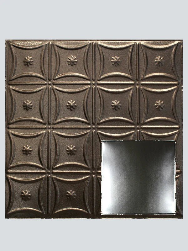 Metal Ceiling Tiles | Blank - Copper Vein - Metal Ceiling Express