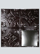 Metal Ceiling Tiles | Blank - Mirror Black - Metal Ceiling Express