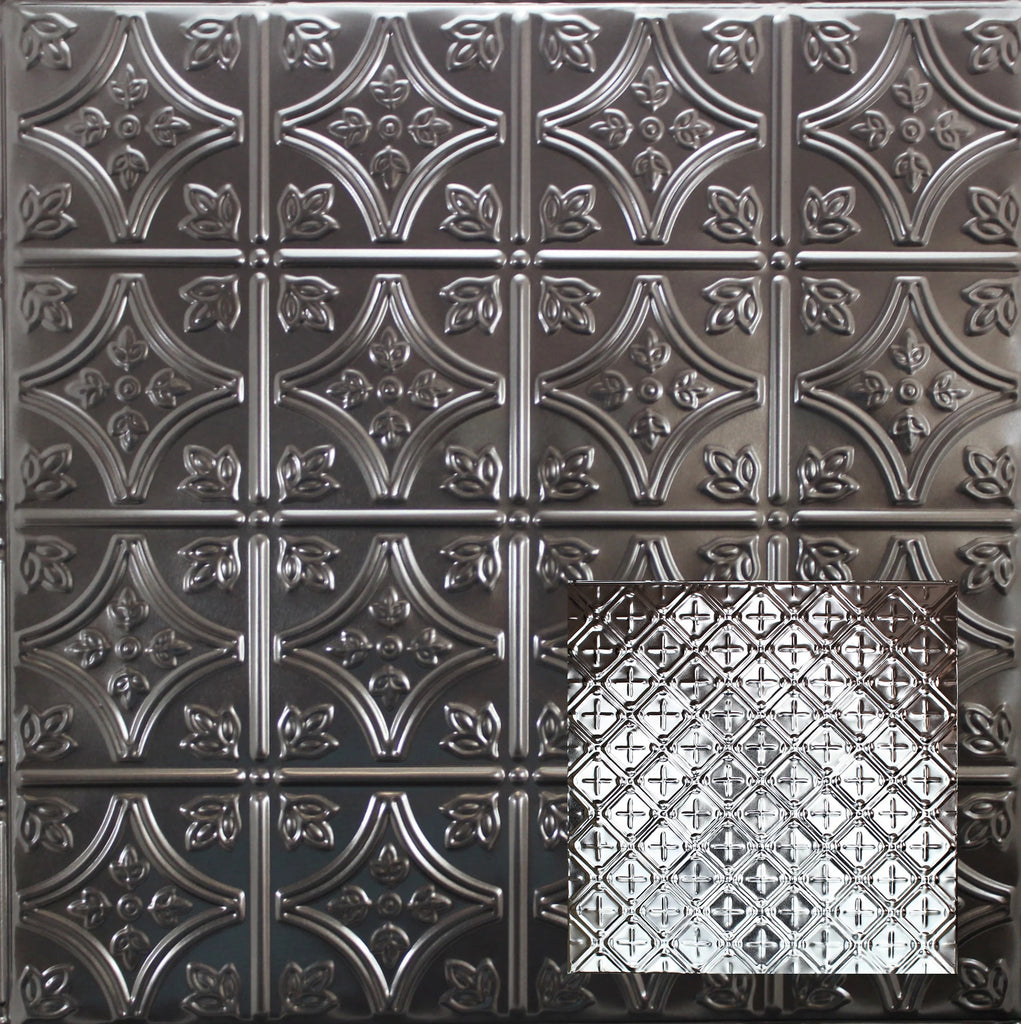 Metal Ceiling Tiles | Cross Hatch Filler - Candy Haze Black - Metal Ceiling Express