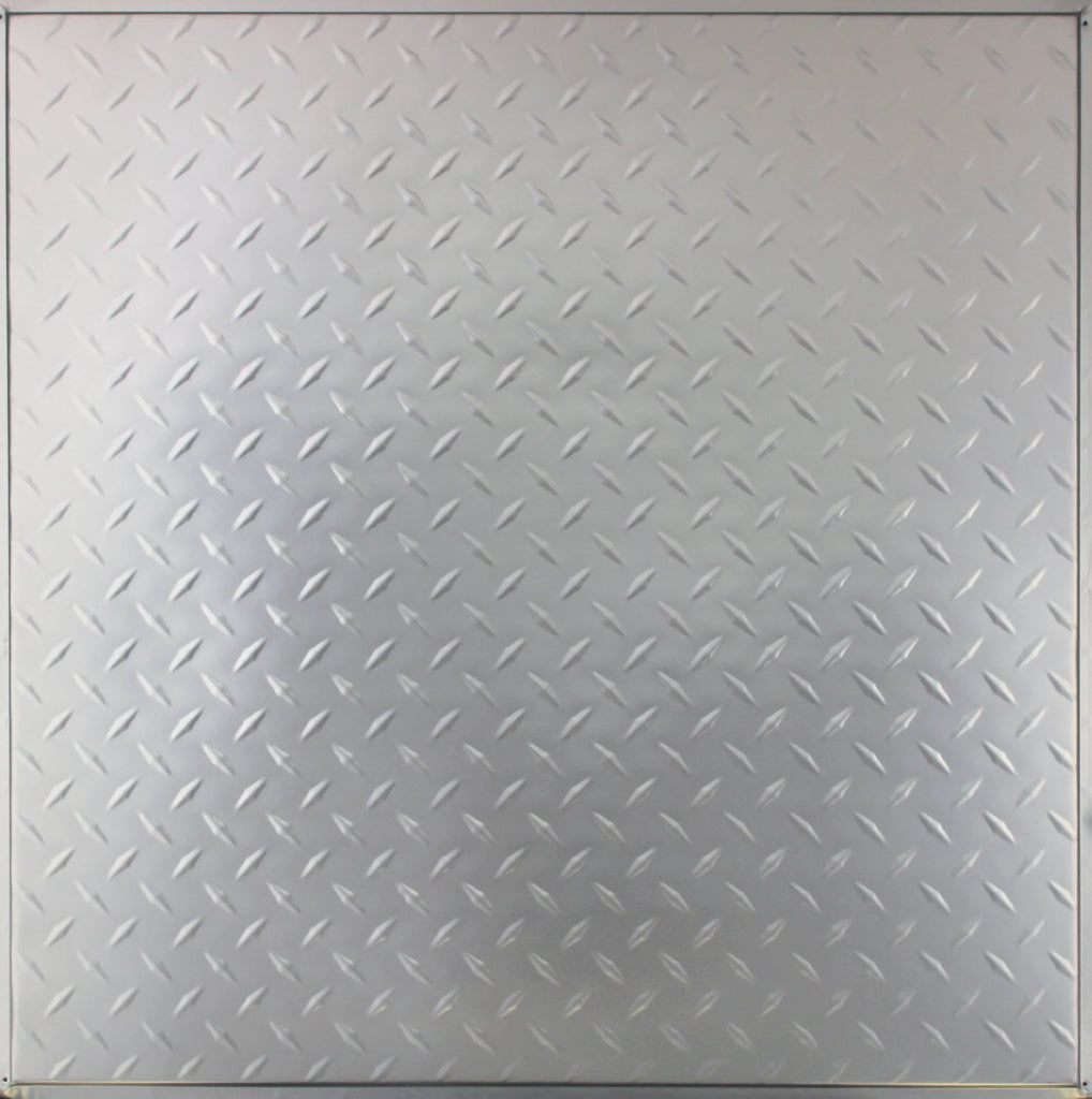 Metal Ceiling Tiles | Diamond Plate - Aluminum - Metal Ceiling Express