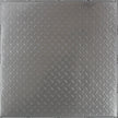Metal Ceiling Tiles | Diamond Plate - Gun Metal Grey - Metal Ceiling Express