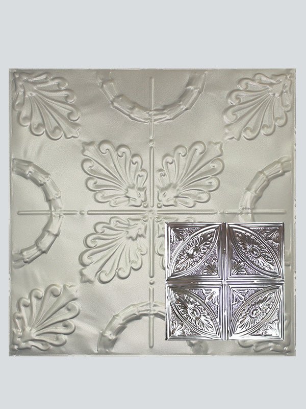 Metal Ceiling Tiles | Pattern 124 | Forever Eyes - Nickel Vein - Metal Ceiling Express