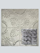 Metal Ceiling Tiles | Pattern 131 | Sixteen Diamonds - Nickel Vein - Metal Ceiling Express