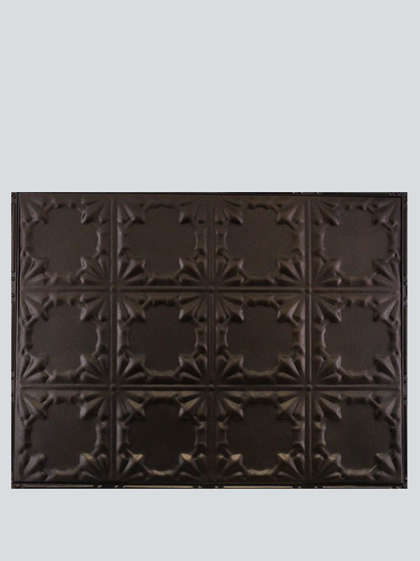 Metal Ceiling Backsplash Tiles | Pattern 137b | Color: Textured Bronze | Size: 18" x 24" - Wall & Ceiling Tiles - Metal Ceiling Express
